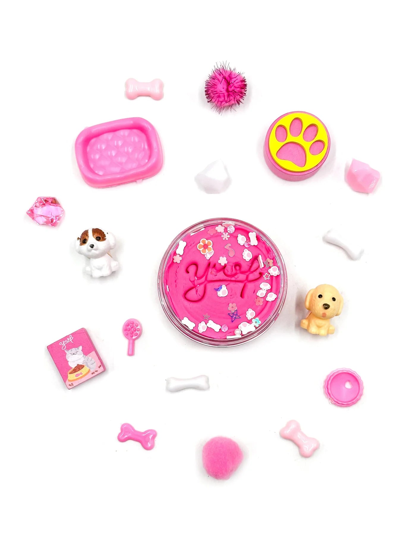 Pink Pet Shop Grab & Go Dough