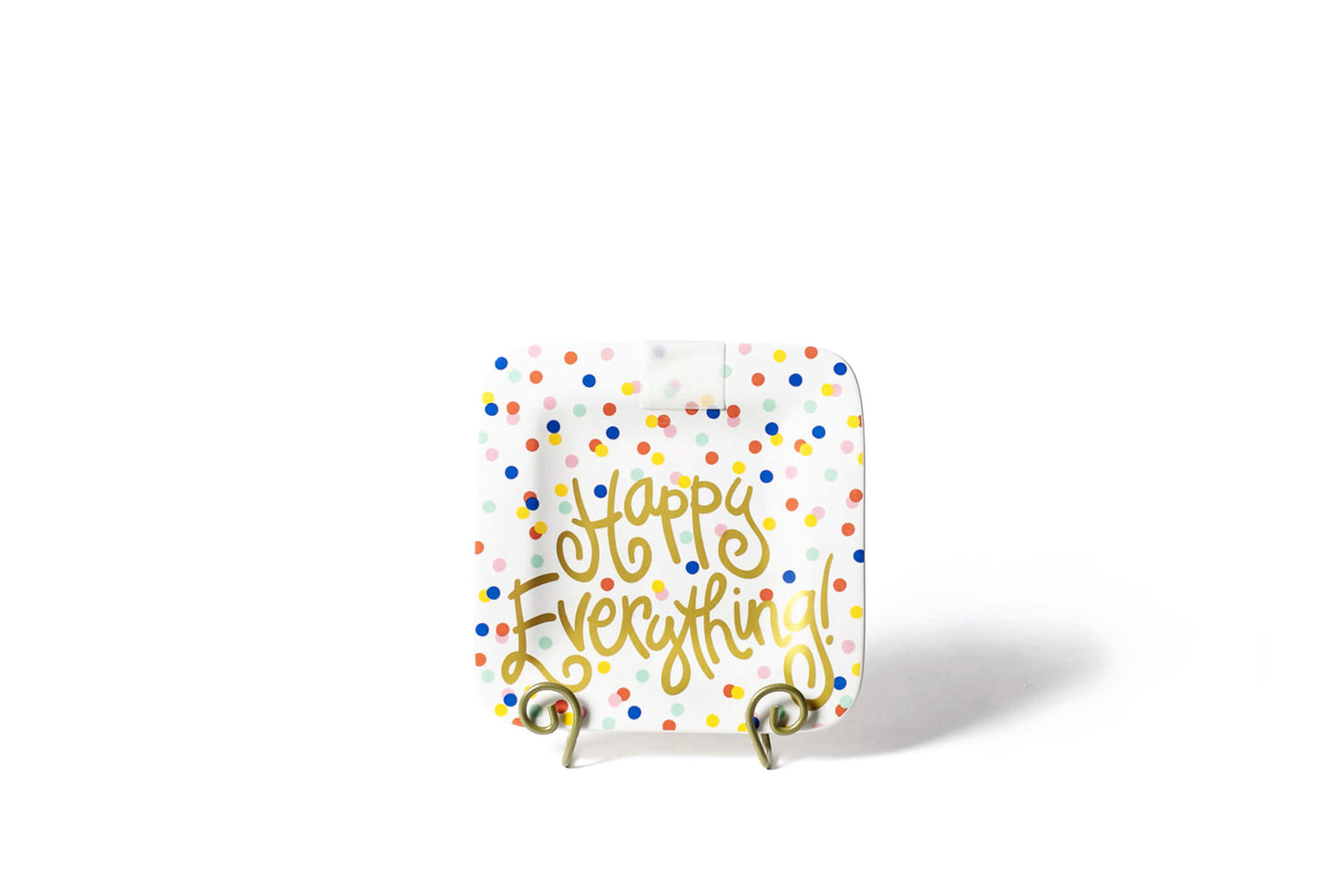 Mini Square Platter Happy Dot