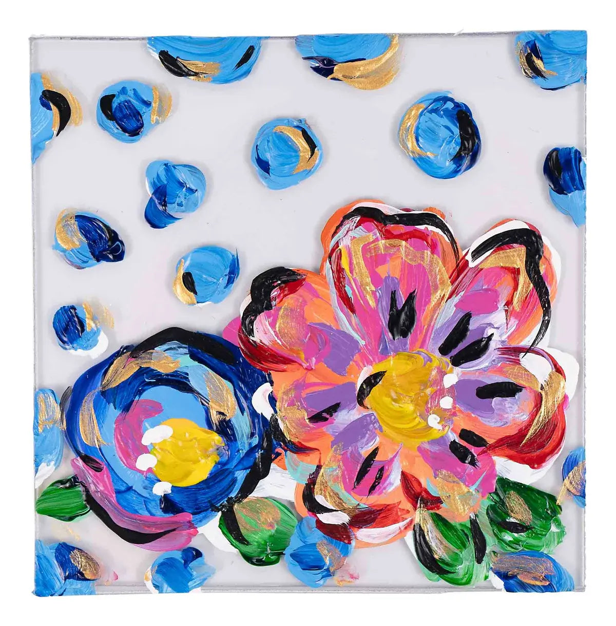 Dots And Flowers Napkin Weight