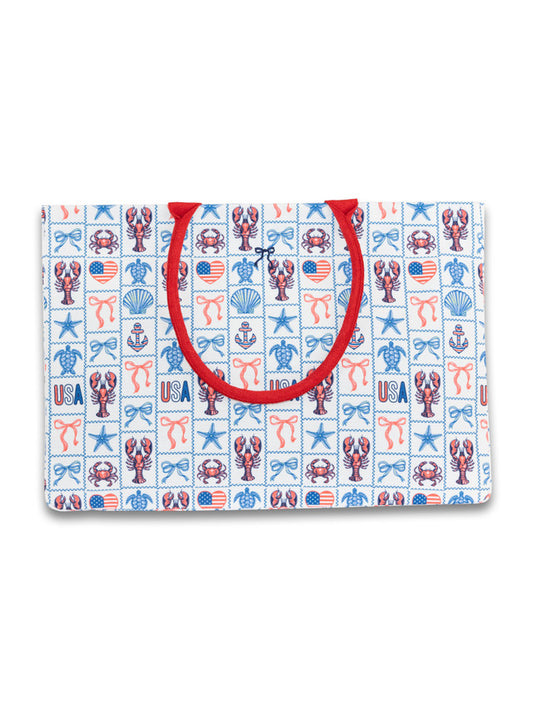 Tote Bag, Sea Patch Lobster