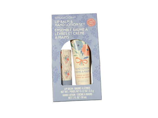 Romantic Rococo Lip Balm & Hand Lotion Set