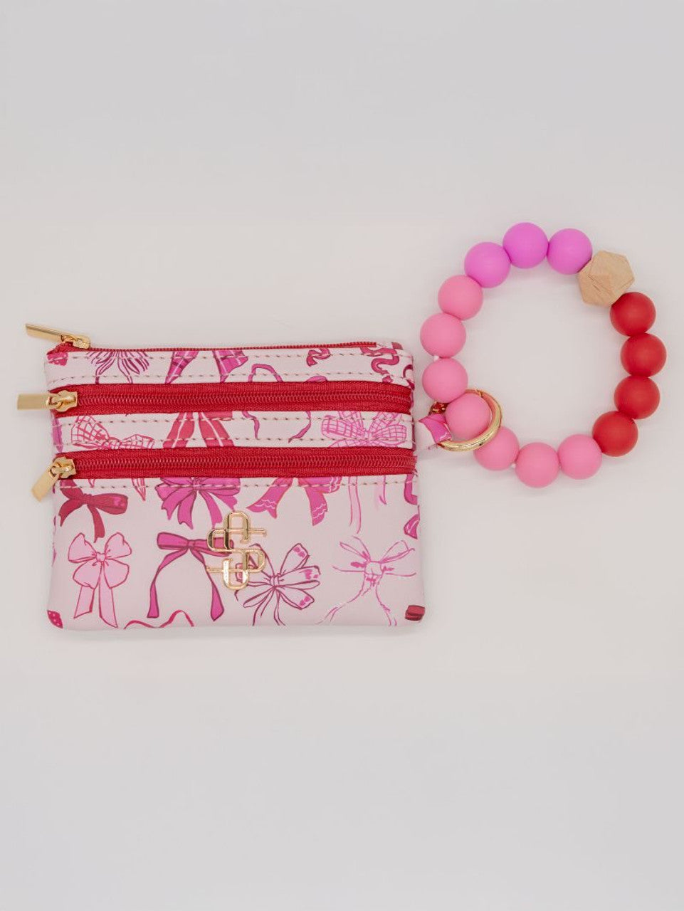 Bead Bangle Wallet, Bow