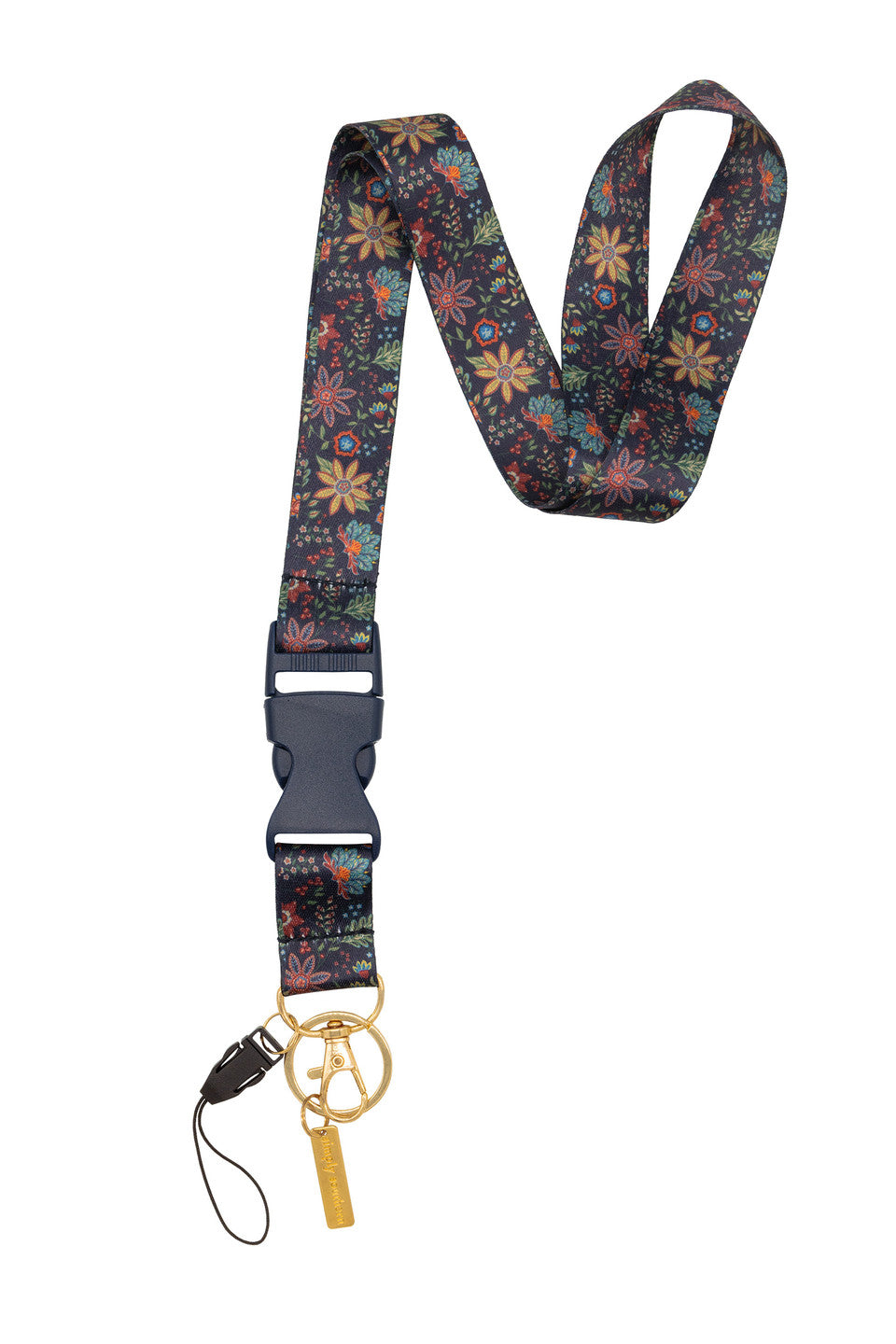 Lanyard, Navy Flower