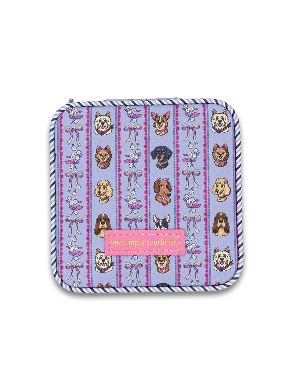 Jewelry Case, Dogs & Bows