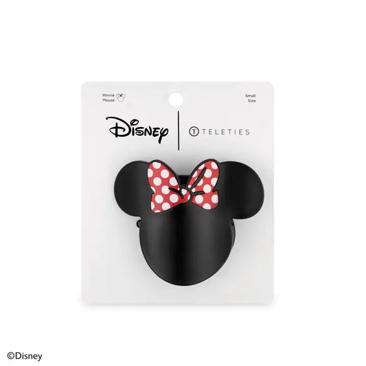 Minnie Mouse Shaped Flat Hair Clip Small