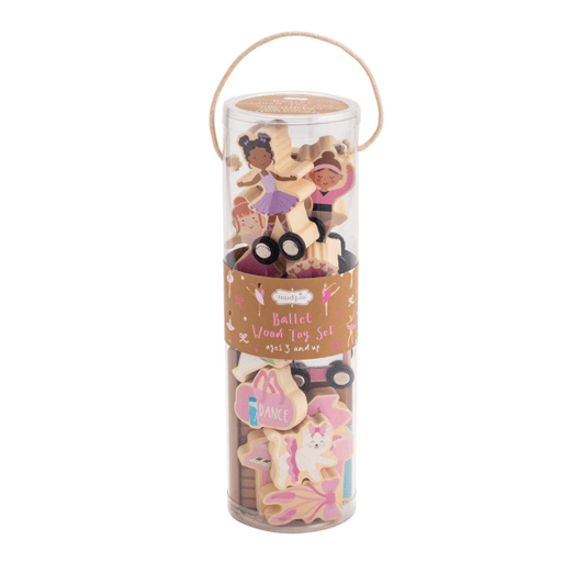Ballet Wood Toy Set