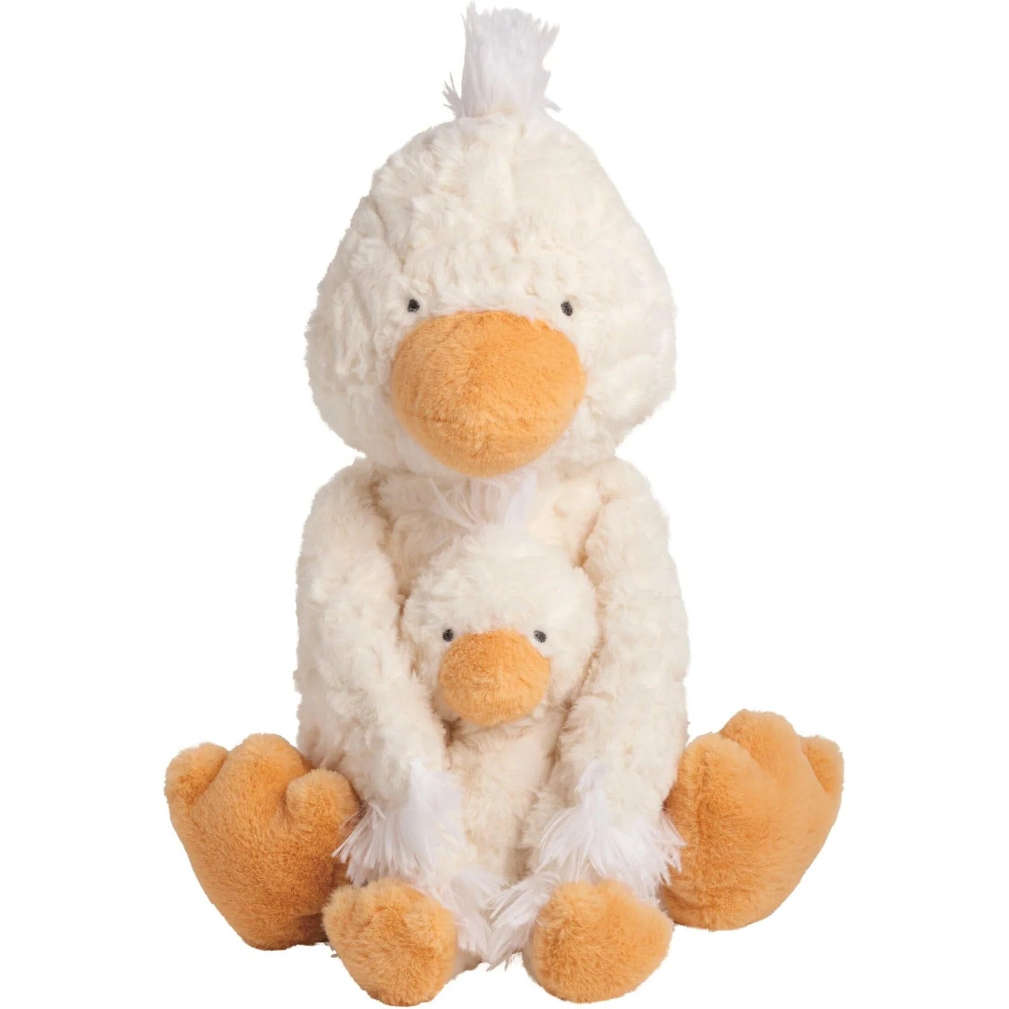 Duck Mom & Baby Plush Set