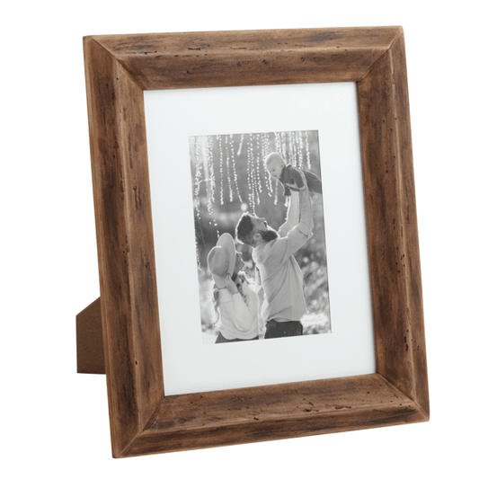 Lg Reclaimed Matte Wood Frame