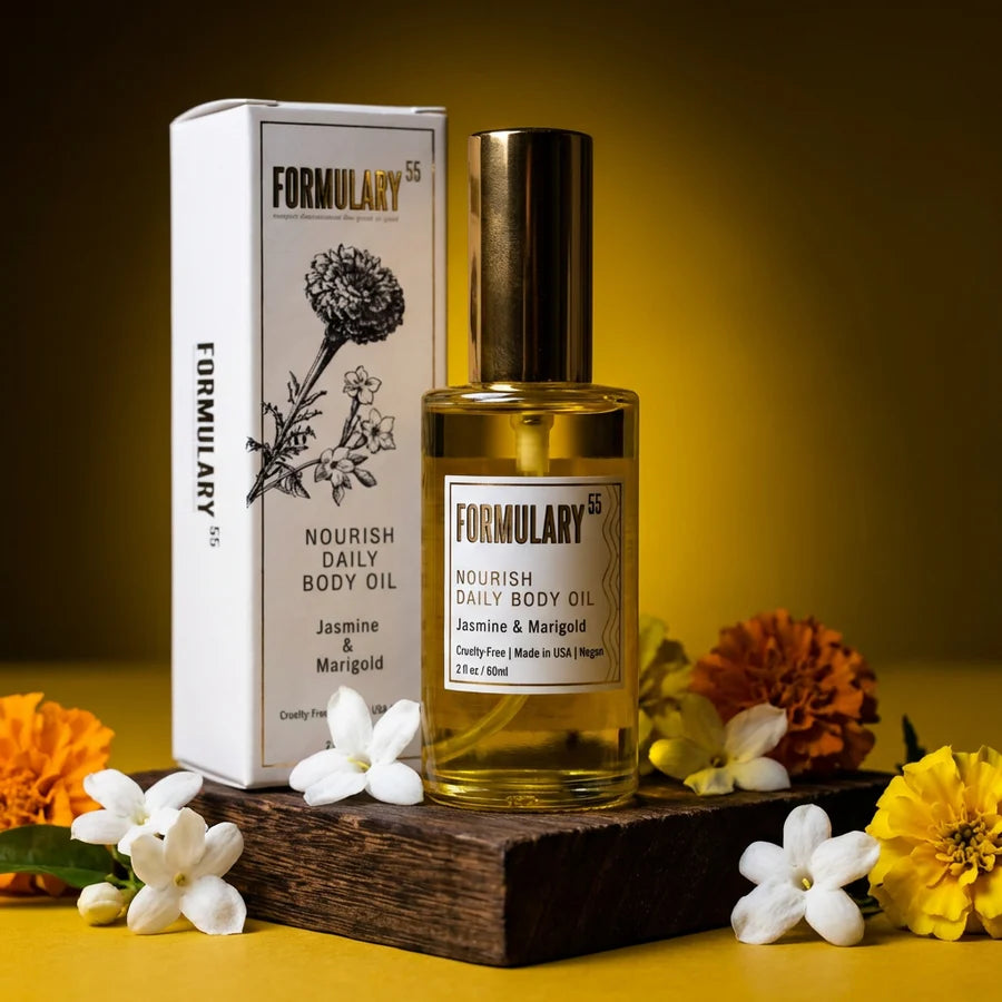 Nourish Daily Body Oil - Jasmine & Marigold
