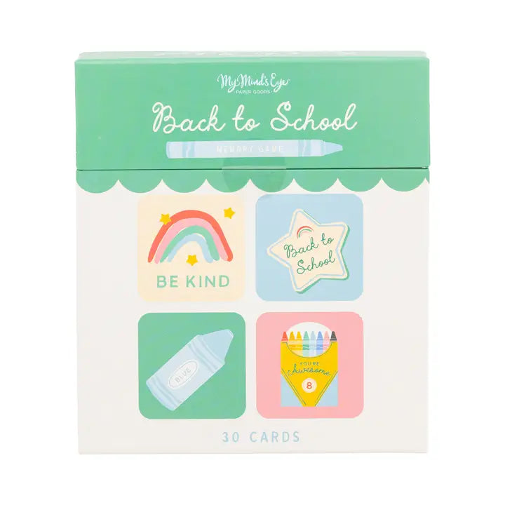 Back To School Matching Game
