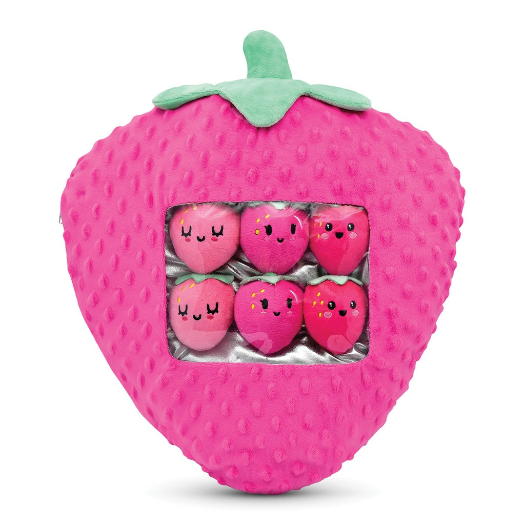 Strawberry Interactive Fleece Plush