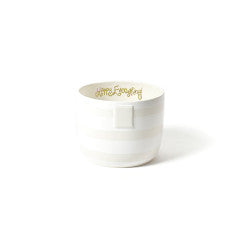 Mini Bowl White Stripe