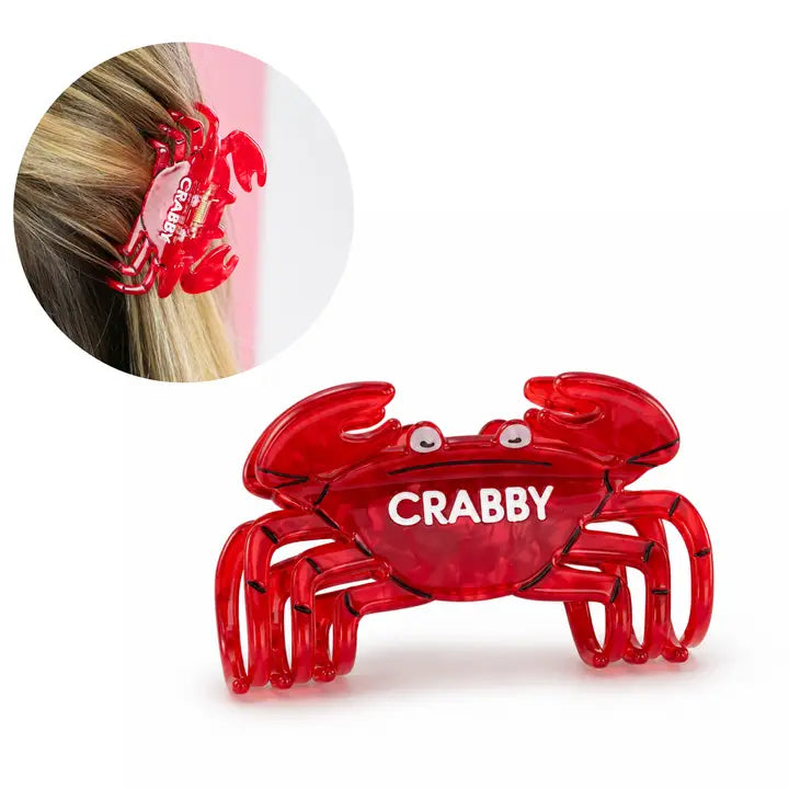 Crabby Hair Claw Clip