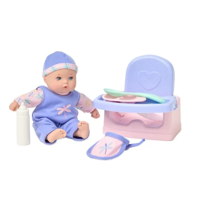 8" Little Cuties Feeding Playset