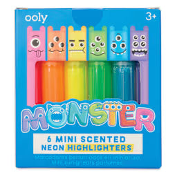 Mini Monsters Scented Highlighters