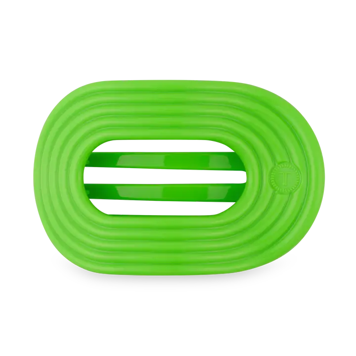 Glow For It Flat Round Hair Clip Large