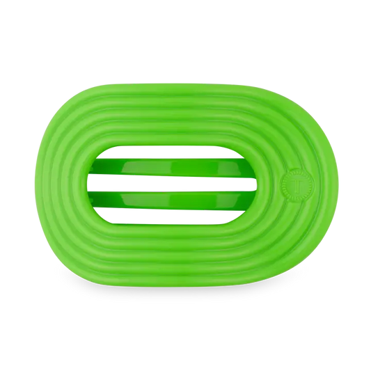 Glow For It Flat Round Hair Clip Large