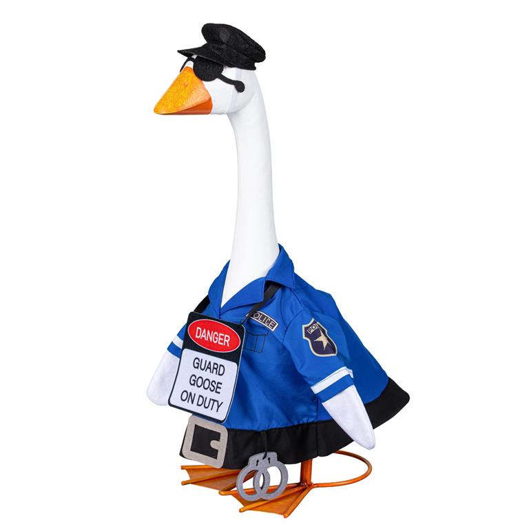Porch Goose Outfit, Police