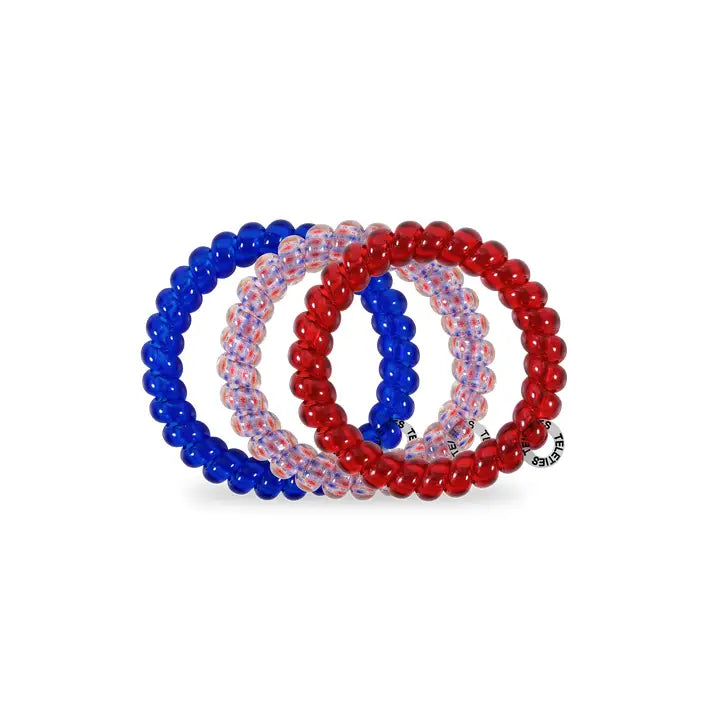 Patriot Pop Hair Ties Teleties Large