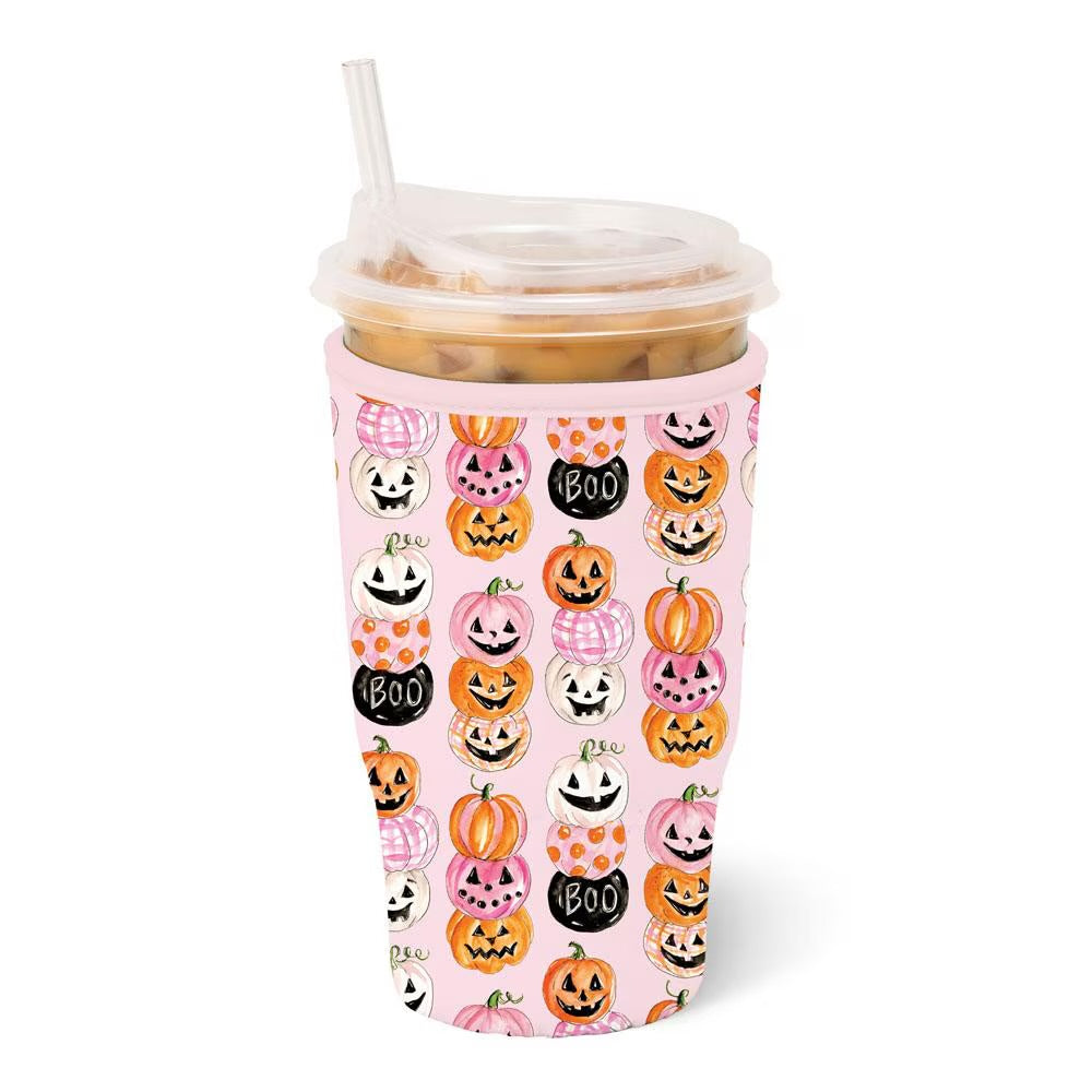 Pumpkin Stacks Iced Cup Coolie (Large)
