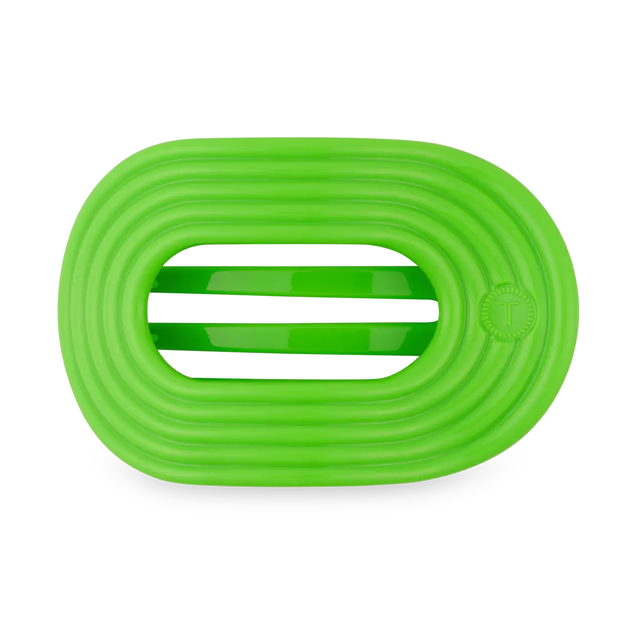 Glow For It Flat Round Hair Clip Small