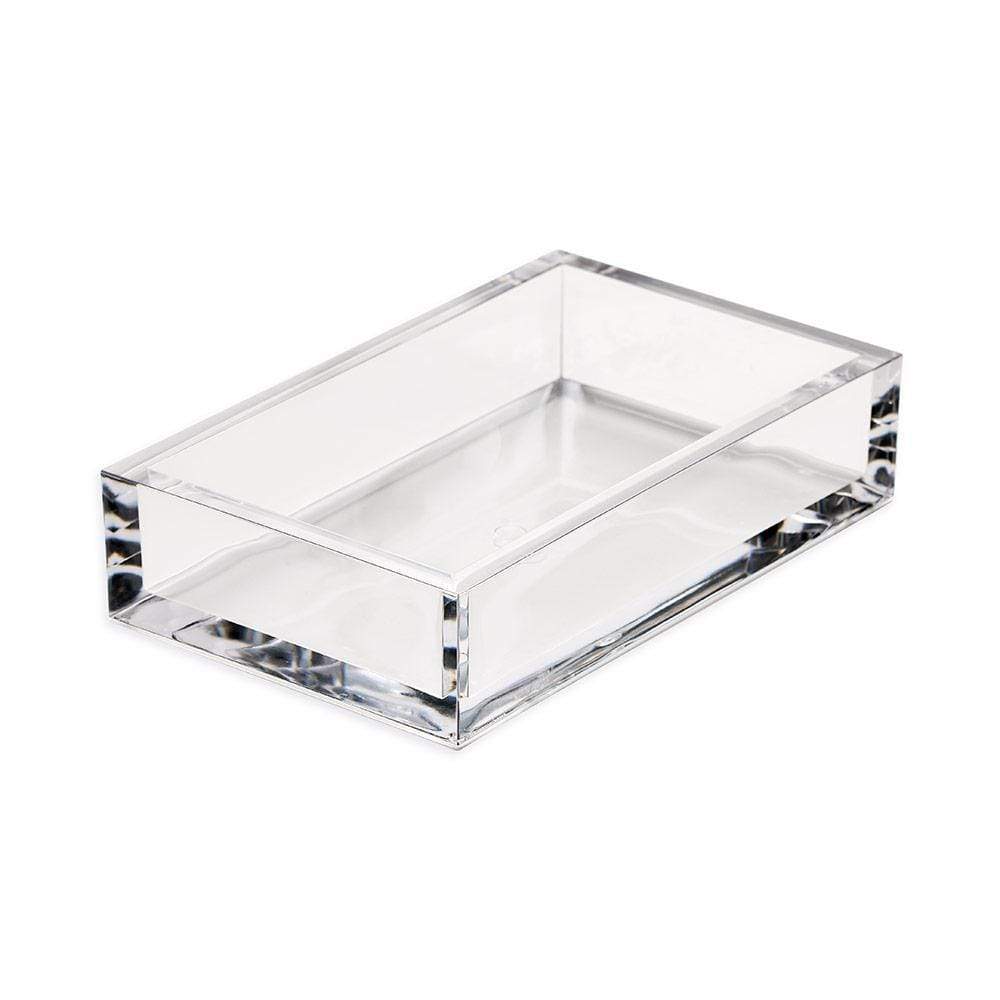 Guest Towel Holder, Crystal Acrylic