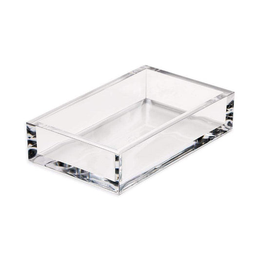 Guest Towel Holder, Crystal Acrylic