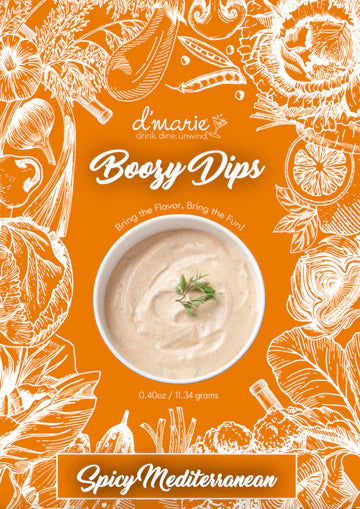 Boozy Dip Mix, Spicy Mediterranean