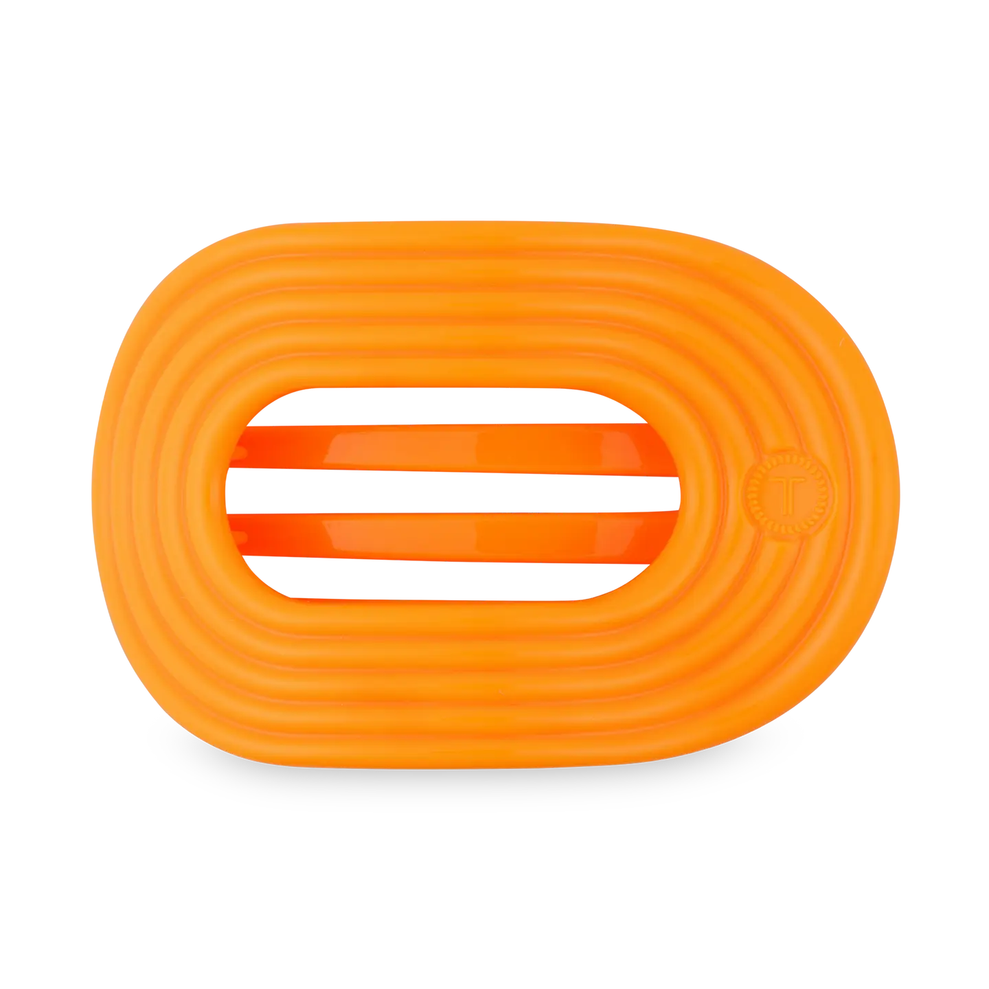 Day Rave Flat Round Hair Clip Medium