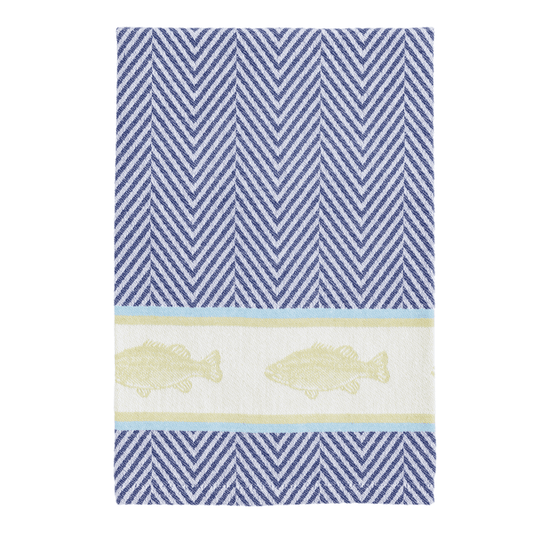 Green Trout Retreat Towel