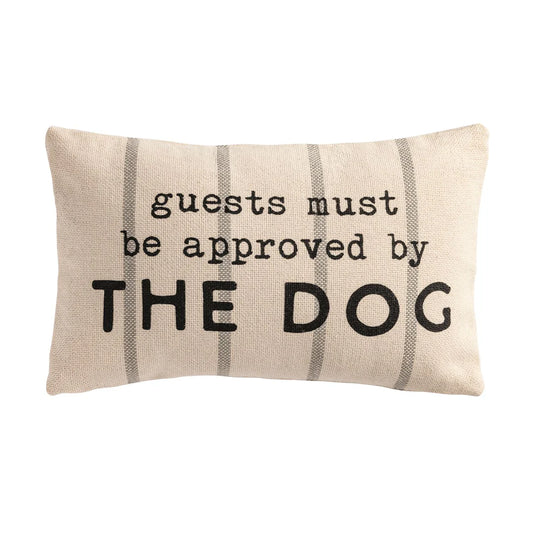 Guest Pet Striped Pillow