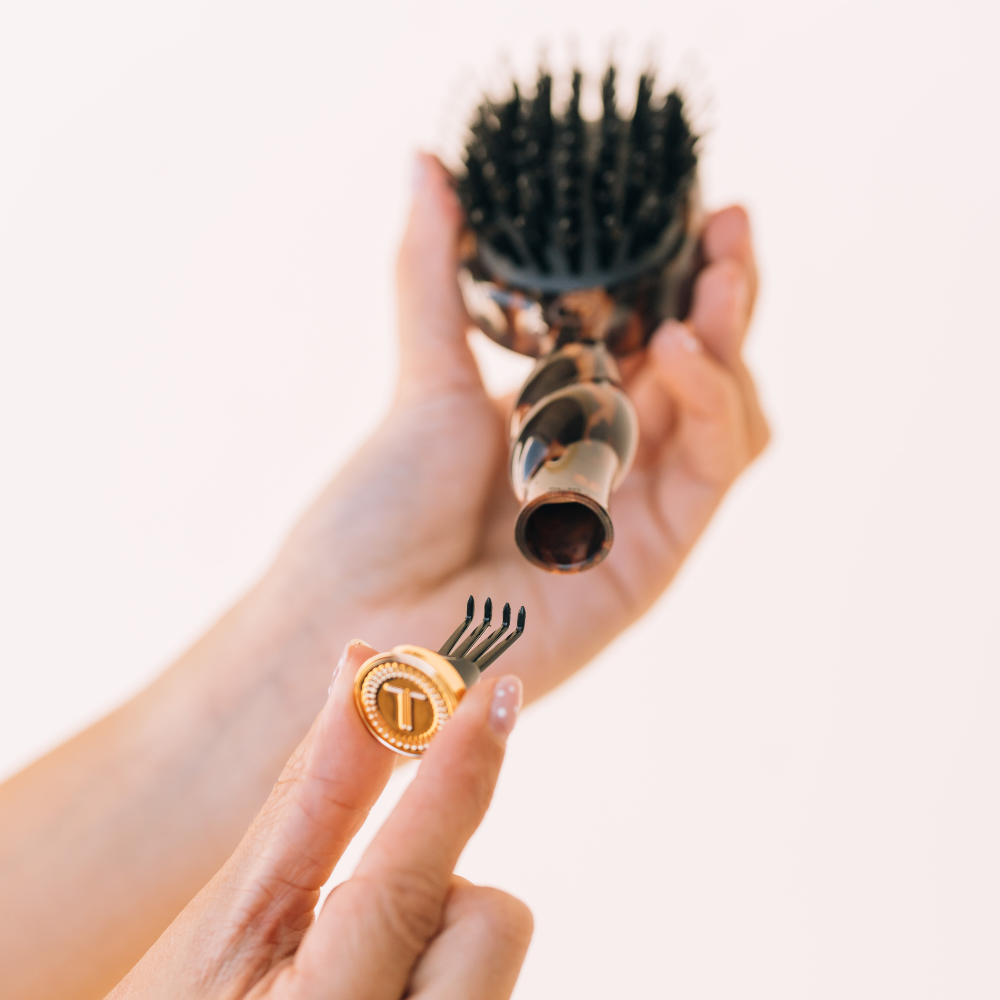 Mini Boar Brush, Tortoise