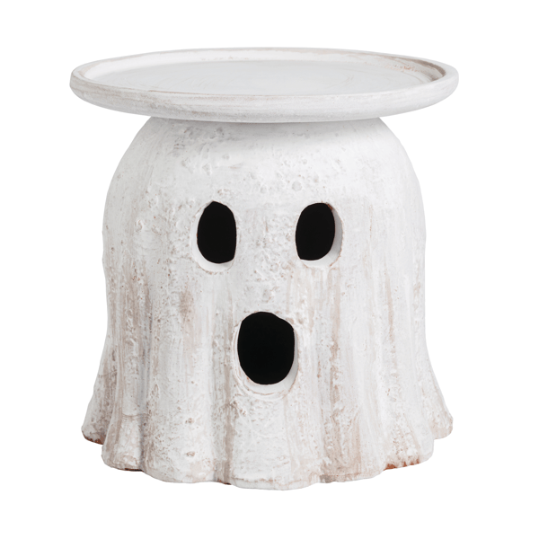 Terracotta Ghost Pillar Holder