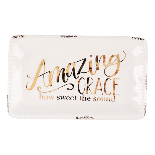 Trinket Tray, Amazing Grace How Sweet