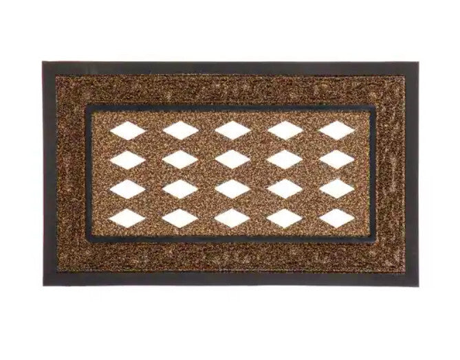Brown Scroll Sassafras Mat Tray