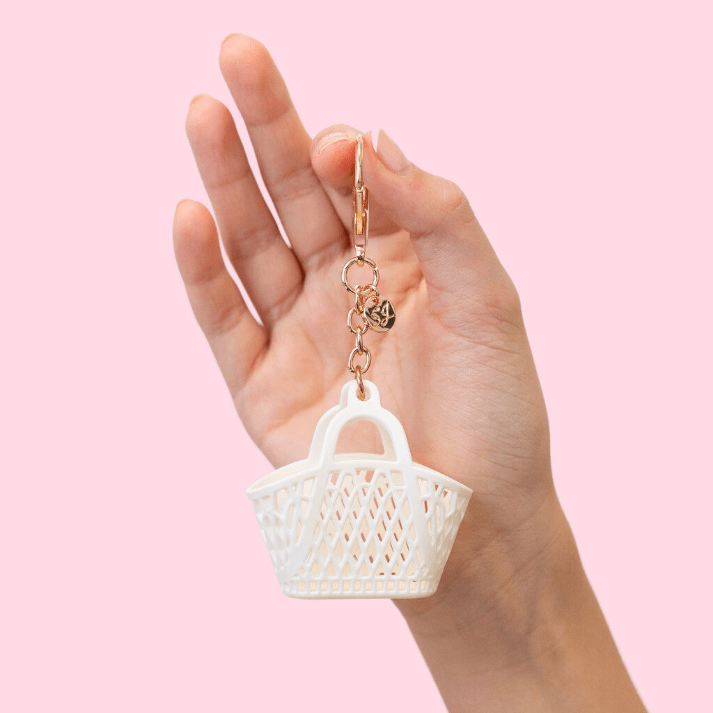 Itty Bitty Bag Charm, Betty Cream