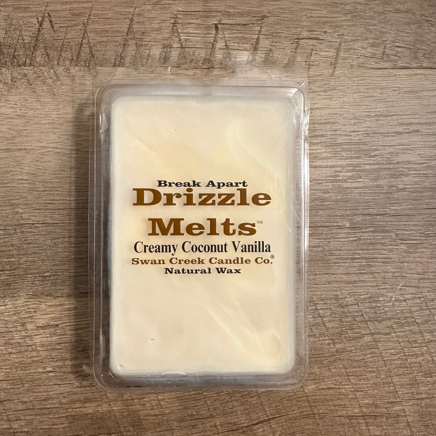 Creamy Coconut Vanilla, Drizzle Melts