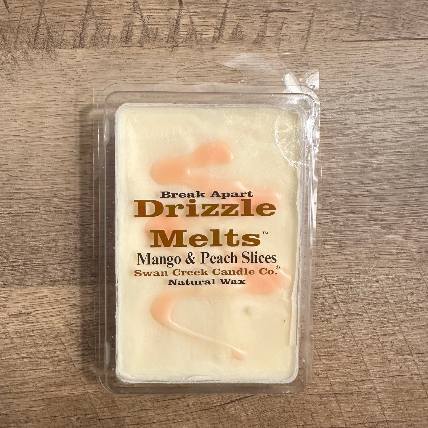 Mango & Peach Slices, Drizzle Melt