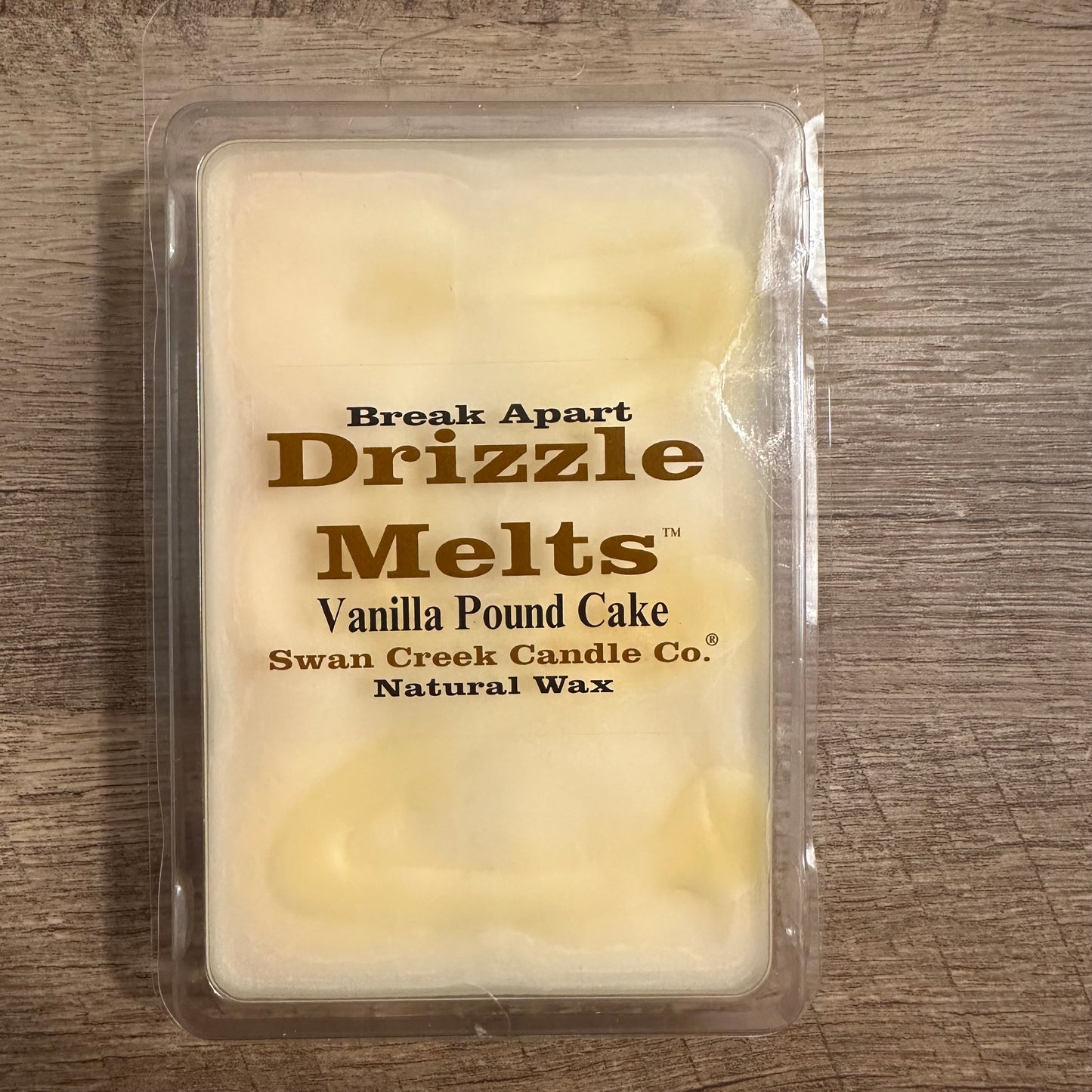Vanilla Pound Cake, Drizzle Melt