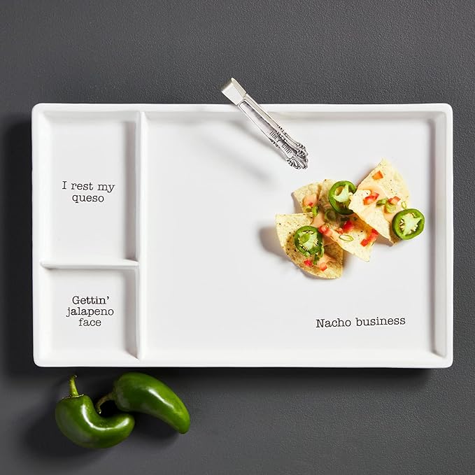 Sectioned Nacho Platter Set - Final Sale