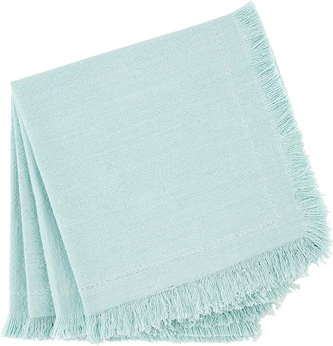 Set of 4 Cloth Napkins, Blue