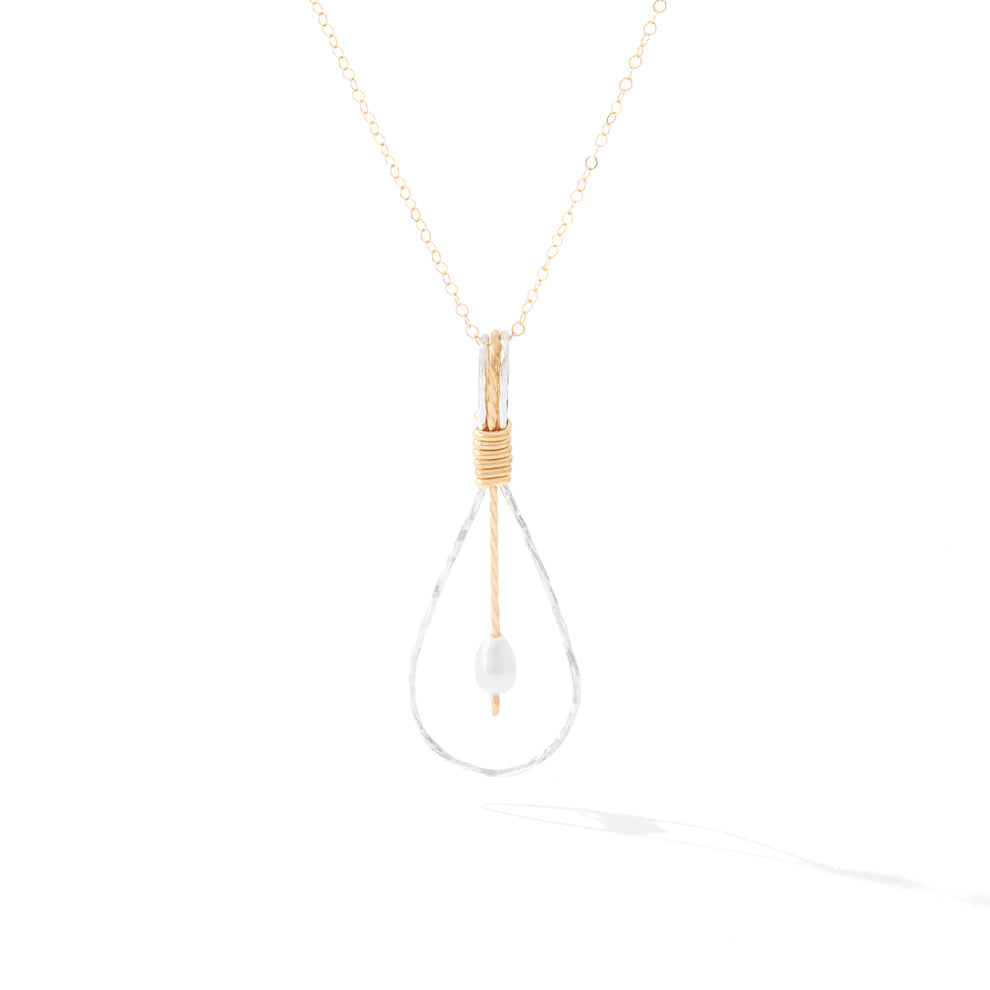 Guardian Angel Pendant - Gold Chain