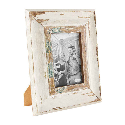 8x10 Cream Weathered Frame