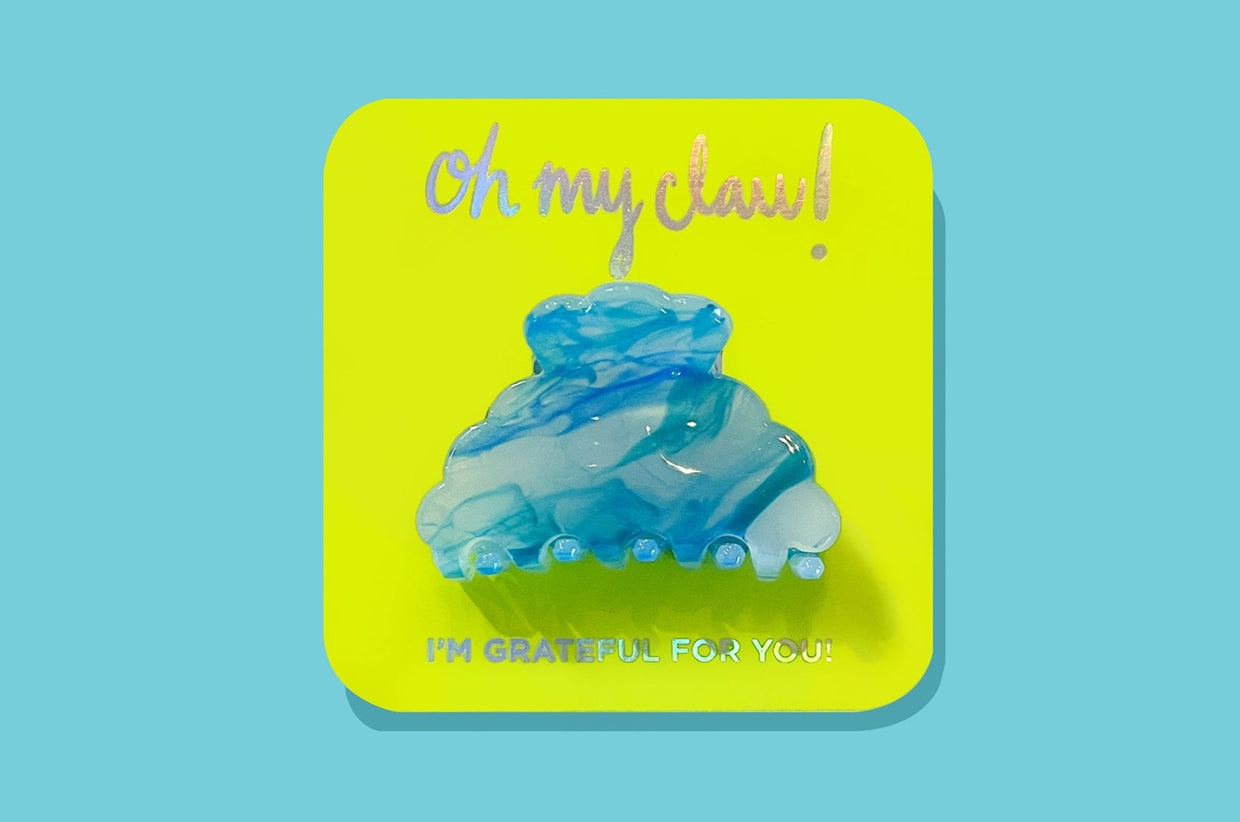 Claw Clip Card, Green