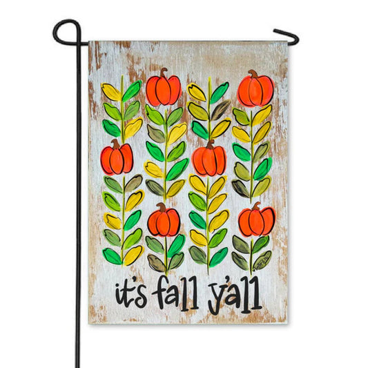 Garden Flag, Pumpkin Stems It’s Fall Y’all