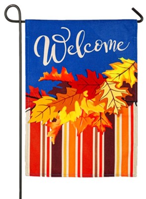 Cascading Leaves Garden Flag