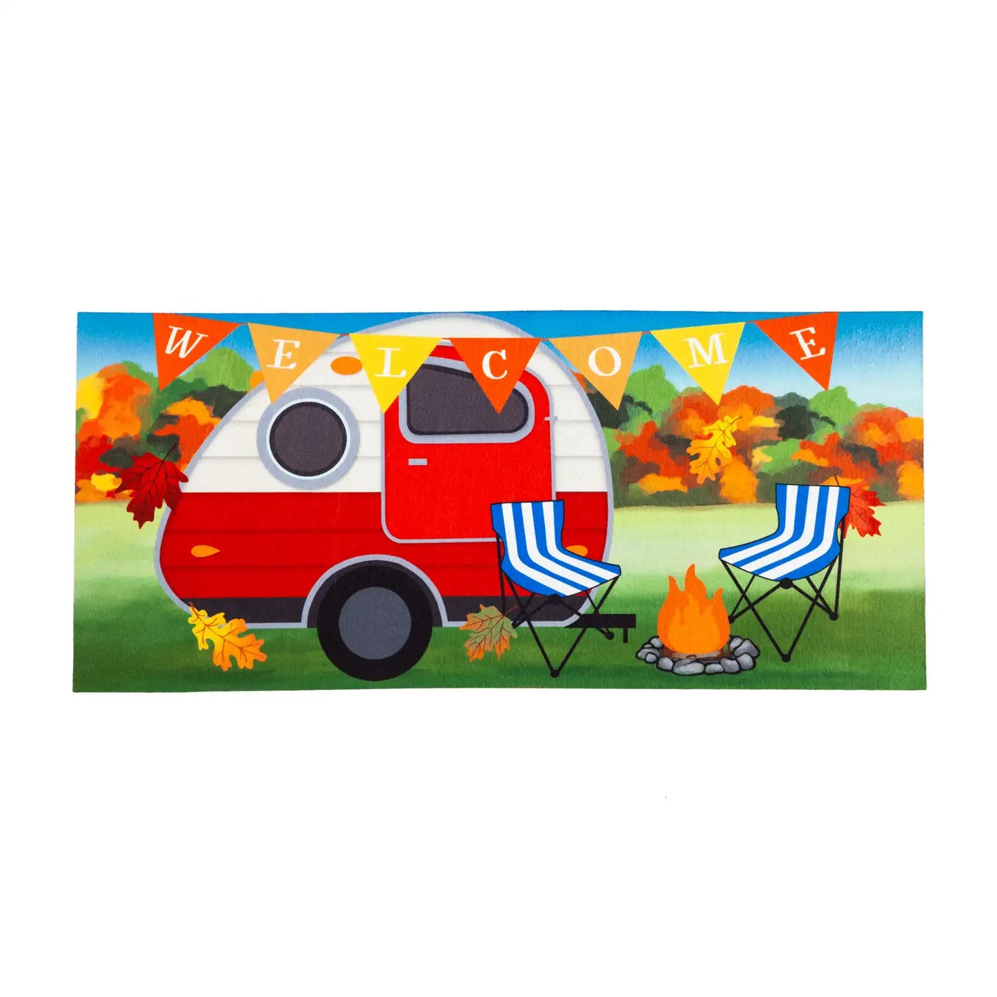 Switch Mat, Fall Camper Welcome