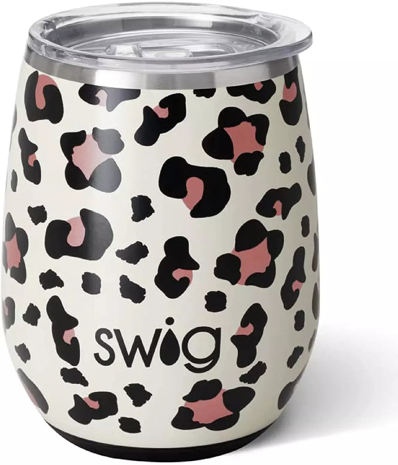 Luxy Leopard 14oz Stemless Wine Cup