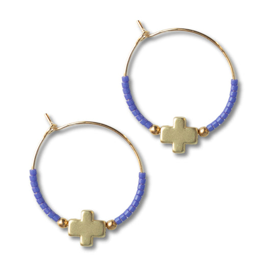Faithful Earring-Periwinkle