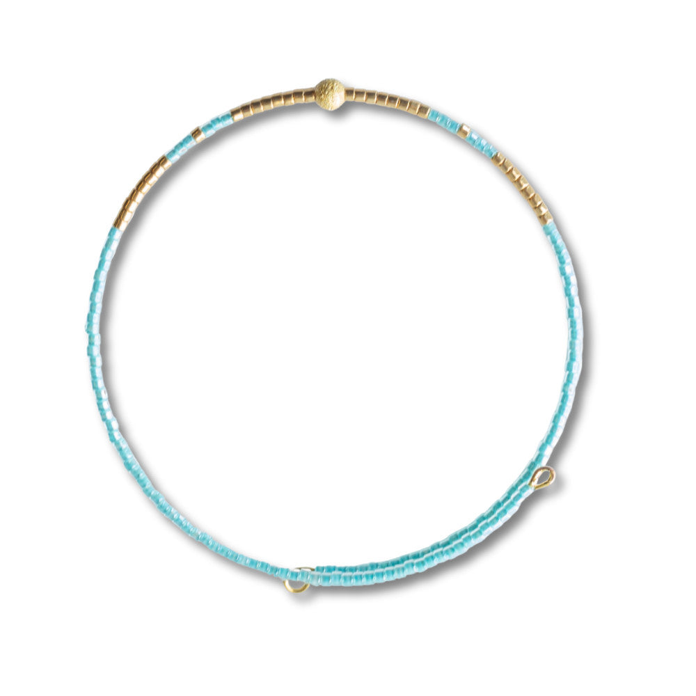 Sprinkles Bangle-Turquoise